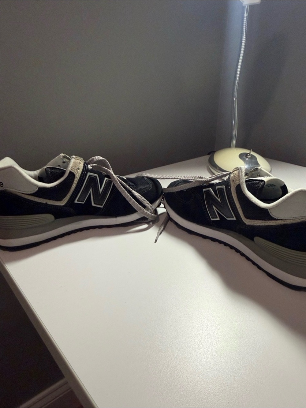 New Balance 574 Core Classic Black Women’s Size 7 - Picture 6 of 9